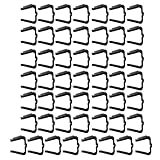 Ldbuejiaja Packung Von 50 Weihnachtslichtbügel Clip Für Faszienbrettdach Dachrinne Zaun Eabor Dekoration Plastikbügel Faszienbrett