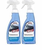 SONAX Scheibenenteiser Scheiben-Entfroster Sprühflasche Enteiserspray 2x 750ml