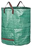 GardenMate 6X 300L Gartensack Professional mit doppeltem Boden - Laubsack Gartenabfallsack stabil - Gartensäcke - Laubsäcke, Grünschnittsäcke faltbar, groß, robust aus Polypropylen-Gewebe 150GSM