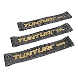 Tunturi Centuri 3er Set Power Band, Widerstandsband mit Stärke 4-14 kg, Fitnessband, Trainingsband für Krafttraining