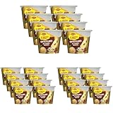 MAGGI 5 Minuten Terrine Kartoffelbrei: Fleischklößchen, leckeres Fertiggericht mit Rindfleisch, Instant Kartoffel-Püree, Kartoffel-Snack, 24er Pack (8 x 46g)