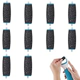 10 Stück Hornhautentferner Ersatzrollen,Zum Entfernen Harter Haut,Ersatzrollen Kompatibel,Für Hornhautraspel Elekt,Hornhautentferner,Nachfüll Rollen, Kompatibel Mit Hornhautentferner