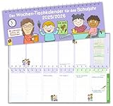 Der Wochen-Tischkalender für das Schuljahr 2025/2026: Mit zahlreichen Aktions- und Thementagen