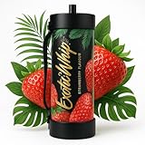 ExoticWhip Erdbeere 8g N2O für Sahnebereiter- entspricht 266 Sahnekapseln - hochwertige Edelstahl-Zylinder für Sahnebereiter, perfekt geeignet für die Zubereitung auf Partys.
