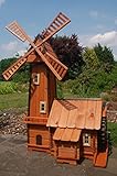 Windmühle mit integrierter Wassermühle++kugelgelagert