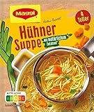 Maggi Guten Appetit, Hühner Suppe, 60g Beutel, ergibt 4 Teller, 1er Pack (1 x 60g)