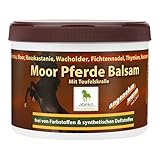 abeko Moor Pferde Balsam mit Teufelskralle hochdosiert, wärmend, mit Rosmarin, Pfefferminze, Rosskastanie, Thymian, DIREKT VOM HERSTELLER; zur lokalen Pflege von Muskeln und Gelenke (500 ml)