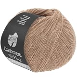 LANA GROSSA Cashmere 16 Fine | Aus Kaschmir- und Merinowolle | Handstrickgarn aus 80% Schurwolle (Merino extrafine), 10% Kaschmir & Polyamid | 50g Wolle zum Stricken & Häkeln | 320m Garn FB 61