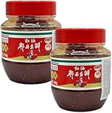 Pixian Doubanjiang 2er Set (2x500g) - Chili-Bohnenpaste (fermentiert) – Doppelpack zusammengestellt durch Pikaflor