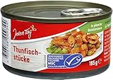 Jeden Tag MSC Thunfischstücke In Gemüsesauce, 185 g