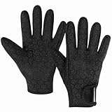ZJchao Neopren-Handschuhe für Tauchen, Schnorcheln, Surfen, Paddeln und Kajakfahren – Schwimmzubehör mit Verstellbarer Handschlaufe