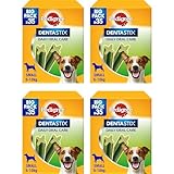 Pedigree Dentastix Fresh 140 Snacks für die Mundhygiene (Kleiner Hund 5-10 kg) 550 g 35 Stück - 4 Packungen à 35 (140 insgesamt)