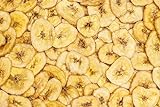 Bananenchips 1 kg | knusprige Trockenfrüchte Bananen Chips Scheiben | gesunde Knabberei mit leckerem Geschmack | Dorimed