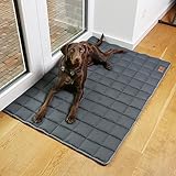 your GEAR Lana Hundematte 120 x 80 cm Hundedecke, OEKO-TEX Baumwolle, weich, robust, waschbar, Indoor & Outdoor