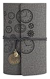 Notizbuch Notebook Vintage A6 Reisetagebuch Notizblock Journal Agenda Planer Notizbuch Briefpapier Geschenk College Notizbuch(C)