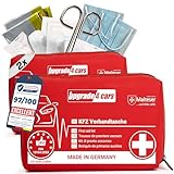 Upgrade4cars 2 x Auto Verbandskasten 2026 DIN 13164 - Made in Germany - Erste Hilfe Set Europaweit Gültig | Verbandtasche auch für Zuhause & Unterwegs