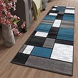 Teppich Läufer für Flur, Küche & Wohnbereiche – Maßgeschneidert, Modern, rutschfest, Waschbar – Anpassbar auf Meterware für Küche, Schlafzimmer & Wohnzimmer,40x60cm Color12