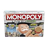 Monopoly F2674100 Falsches Spiel, Brettspiel für Familien und Kinder ab 8 Jahren, für 2-6 Spieler, Mehrfarbig, Einheitsgröße
