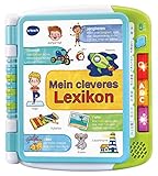 VTech Mein cleveres Lexikon – Sprechendes, interaktives Lexikon zum Erweitern des Wortschatzes und Entdecken von Buchstaben und Lauten – Mit Musik – Für Kinder von 3-6 Jahren