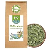 Bio Pfefferminztee 500g - mentholreich & aromastark - europäischer Anbau vom Familienbetrieb - lose und getrocknet - PEPPERMINTMAN