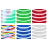 Zuoeay 10 Packs Durabilität Reflektoren Strips Nighttimes Motorcycles Aufkleber Für Straßenmarkierungsuniversalien Aufkleber