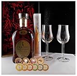 Geschenk Cardhu Gold Reserve Single Malt Whisky + 2 Bugatti Gläser + Edelschokoladen