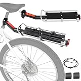 Fahrrad Gepäckträger Mountainbike Gepäckträger mtb Schnellspanner Aluminium Legierung Fahrrad hinten Sattelstütze Rack Einstellbare Universal Gepäckträger Fahrrad für Mountainbike Fahrrad