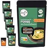 LOWER CARB KARTOFFELPRODUKTE | stark kohlenhydratreduziert = KETO| kalorienreduziert | protein- und ballaststoffreich | bio (6x Püree)