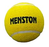 Menston Tennisball, Trainingsball, robuster Übungsball, Gummi, Training, Cricketball (1 Packung)