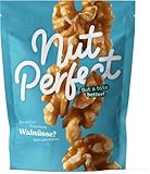 Nut Perfect, Walnusskerne, Naturbelassen, Knackige Hälften mit herbem Geschmack, Maximale Frische durch Erntewechsel,Nachverfolgbarkeit durch direkten Handel,Ideal für vegane Ernährung,100g