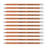 OFFICER PRODUCTS DONAU 7388001PL-99 Bleistift Zedernholz/HB Bleistifte mit Radiergummi / 12 Stück / 12er Pack/Sechskantform/Ungiftig