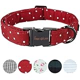 Unique style paws Hundehalsband, Hundehalsbänder für Kleine Mittel Groß Hunde, Fliege Hundehalsband Verstellbar XS-XL