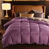 Bettdecke 240x220-4 Seasons Duvet-Down Duvet, 100% Fluffy All-Year Duvet, Extra Soft Feathers & Down Class 1,Hotel Down Quilt, Duvet-Vater Geschenk