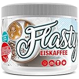 Flasty Geschmackspulver (Eiskaffee) 1 x 250g Kalorienarmes Flavour Pulver mit Nur ca. 9 kcal pro Portion bringt es Leben in deinen Quark, Joghurt und vielem mehr.