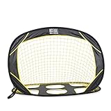 Ocean 5 klappbares Fußballtor Goal Master | 2 in 1 Fussballtor für Garten und Spielplatz | Pop-Up-Tor, Faltbare Torwand, Indoor & Outdoor | geniales Fussballtor Kinder auch für Jugendliche