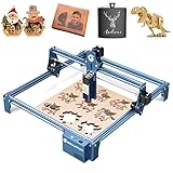 SCULPFUN S9 Laser Graviermaschine, Laserschneider mit 90W Effekt, lasergravur maschine, Augenschutz, schnelle Montage, für Holz Metall weihnachtsdeko
