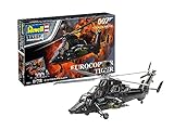 Revell Modellbausatz I Eurocopter Tiger I James Bond 007 Golden Eye I 116 Teile I Maßstab 1:72 I für Kinder und Erwachsene ab 12 Jahren I mit Pinsel und Farben