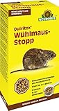 Neudorff Quiritox Wühlmaus-Stopp – Auslegefertiges Fernhaltemittel vertreibt Wühlmäuse und andere Nagetiere schnell aus Gängen, Nestern und Bauten, 200 g