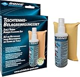 Schildkröt Donic-Schildkröt Tischtennis Reinigungsset, 100 ml Belagreiniger im Pumpzerstäuber und Reinigungsschwamm, zum Auffrischen der Schläger-Beläge, 828529