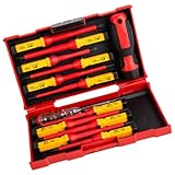13 In 1 Isoliertem Elektriker Werkzeugsatz 1000 V Nicht Leitende Stahlbuild Schraubendreher Set Professional Tool Elektriker