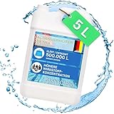 GlobaClean Algizid für Pool - 5L - Vorbeugender Schutz vor Algen, Bakterien und Pilzen - Algenverhütung für sauberes Poolwasser - Algenvernichter Pool