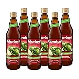 RABENHORST Mildes Sauerkraut BIO 6er Pack (6 x 700 ml) - Milchsauer vergorener Sauerkraut - Direktsaft