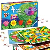 Ravensburger 21417-4 erste Spiele - Spielesammlung für die Kleinen - Spiele für Kinder ab 3 Jahren, Brettspiele für 2-6 Spieler - Farbwürfel