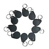YARONGTECH® Access Control 13.56 MHz Smart IC RFID 1K schluesselanhaenger chip Tags grau -10 Stück