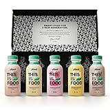 yfood Trinkmahlzeit Vegan Drink Probierpaket zuckerarm & glutenfrei (5 x 500ml) - This Is Food Flüssignahrung Drinks mit 25g Protein, 26 Vitamine & Mineralstoffe, ausgewogene Trinknahrung