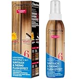 BLOND TIME Aufhellungsspray für das Haar, 2-in-1-Effekt, Suntouch & Thermo Flash, Aufhellungslotion für natürliches blondes Haar, ohne Ammoniak, 200 ml