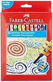 FABER-CASTELL 120004 - Wachsmalkreiden, drehbar, 24er Kartonetui