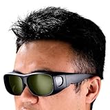 Gungtj Schweißerbrille, hochauflösend, rutschfest, ergonomisch, Schweißer-Augenschutzbrille – für Profis, Techniker, Metallbauer, Mechaniker, Baustelle, Karosserie-Reparatur