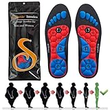 Magnetische Einlegesohlen Original, Magnetische Schuheinlagen Akupunktur, Schuheinlagen Orthopädische Für Männer Und Frauen, Reflexologie Akupressur Einlagen