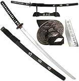 57 SPECIAL REPLICAS Katana Schwert echt Samurai Schwert aus Stahl mit Einer Scheide und Stand zur Dekoration für einen Sammler oder als Geschenk SW-319